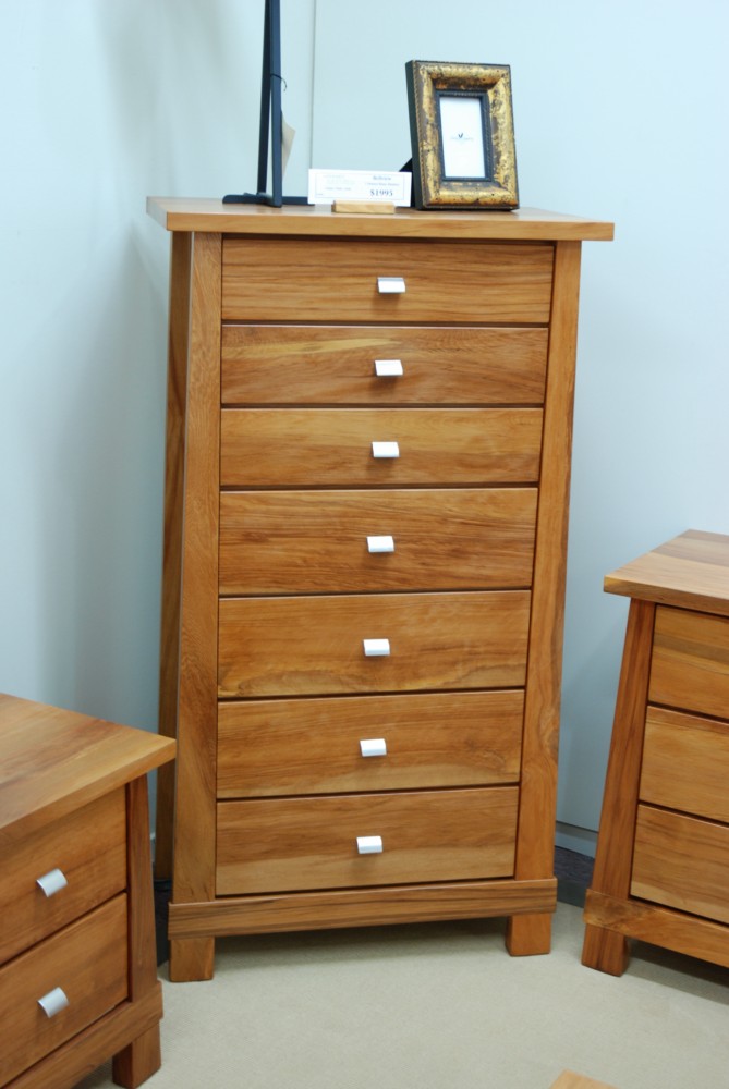 Best Quality bellevue rimu narrow tallboy Rimu Furniture